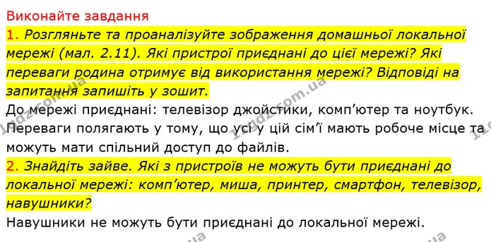 2.1 (1-3) — ГДЗ Інформатика 5 клас Ривкінд