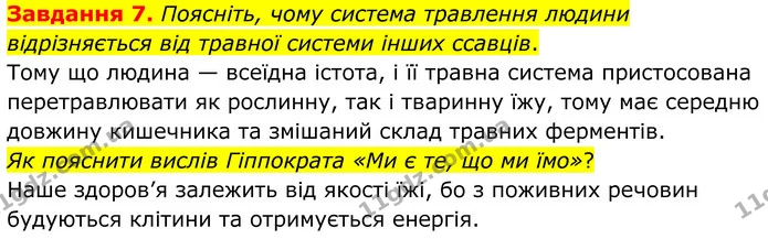 Стор. 53 — 7 — ГДЗ Робочий зошит біологія 8 клас Мирна — ГДЗ Робочий зошит біологія 8 клас Мирна