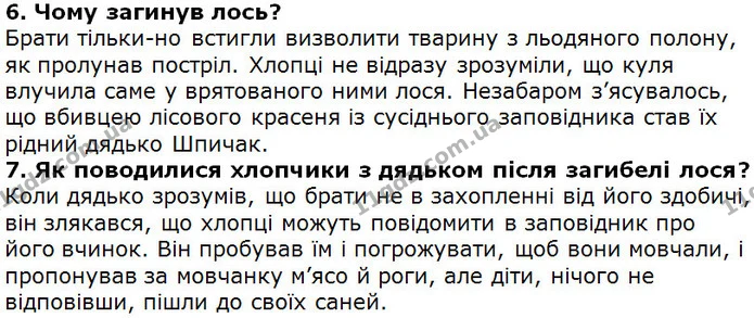 Стор. 207 — 6-7 — ГДЗ Українська література 5 клас Коваленко 2018 — ГДЗ Українська література 5 клас Коваленко 2018