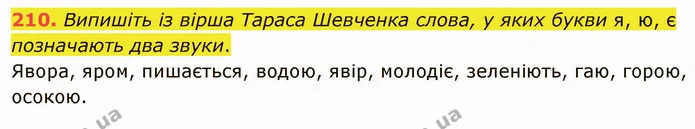 210. Прочитайте речення, дотримуючись орфоепічних норм. Визначте речення, що допоможе запам’ятати всі глухі приголосні української — ГДЗ Українська мова 5 клас Голуб