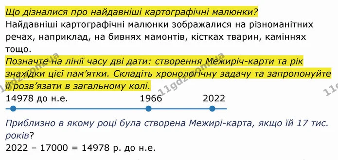 У чому цінність карт як джерела інформації? — частина 3 — ГДЗ Вступ до історії України 5 клас Власов
