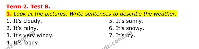 Test B (1) — ГДЗ тесты Англійська мова 6 клас Prepare