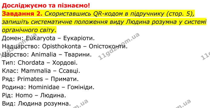 Стор. 4 — 2 — ГДЗ Робочий зошит біологія 8 клас Мирна — ГДЗ Робочий зошит біологія 8 клас Мирна