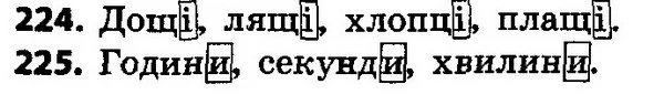 224-225 — ГДЗ Українська мова 4 класс Гавриш, Маркотенко 2017