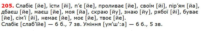 205 — ГДЗ Українська мова 5 клас Глазова 2018 — ГДЗ Українська мова 5 клас Глазова 2018