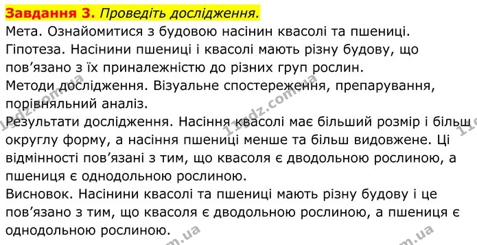 3. Проведіть дослідження. — ГДЗ Робочий зошит Біологія 7 клас Мирна 2024