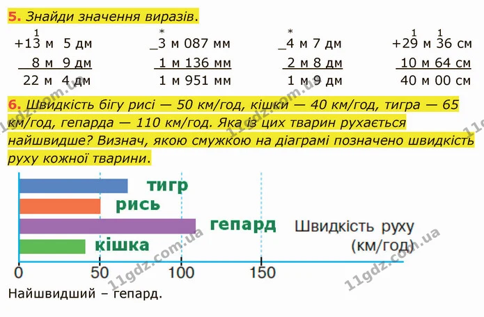 5. Знайди значення виразів. — ГДЗ Математика 4 клас Скворцова