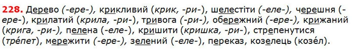 228 — ГДЗ Українська мова 5 клас Глазова 2018 — ГДЗ Українська мова 5 клас Глазова 2018