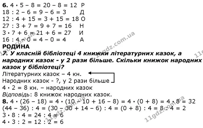 Стор. 96 — 6-8 — ГДЗ Математика 2 клас Лишенко — ГДЗ Математика 2 клас Лишенко
