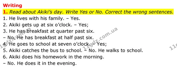 2. Look at what Daniel does every week. Complete the sentences. — ГДЗ Робочий зошит Англійська мова 5 клас Коста (prepare 5)