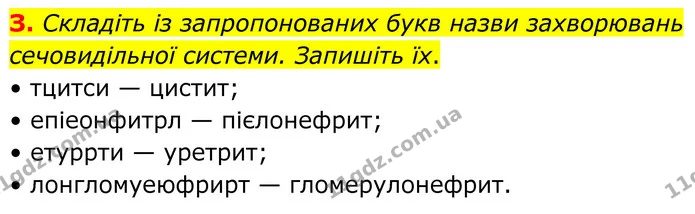1. Позначте біля кожного правдивого твердження «+», біля хибного — «-». — частина 3 — ГДЗ Робочий зошит Біологія 8 клас Тагліна (2025)