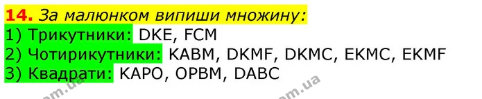 14 — ГДЗ Математика 3 клас Лишенко (1, 2 частина)