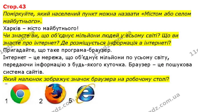 Поміркуйте, який населений пункт можна назвати «Містом або селом майбутнього». — ГДЗ Я досліджую світ 3 клас Гільберг 1-2 ч.