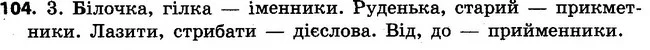 104 — ГДЗ Українська мова 4 клас Варзацька