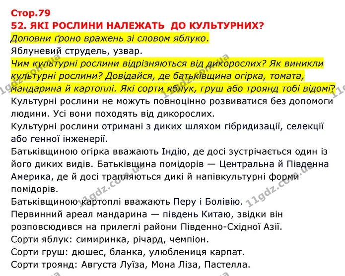 Доповни ґроно вражень зі словом яблуко. — ГДЗ Я досліджую світ 3 клас Грущинська (1 частина)
