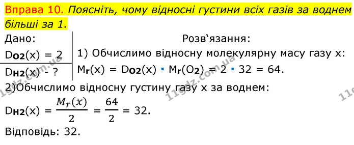 §25 Впр.10 — ГДЗ Хімія 8 клас Григорович 2021 — ГДЗ Хімія 8 клас Григорович 2021