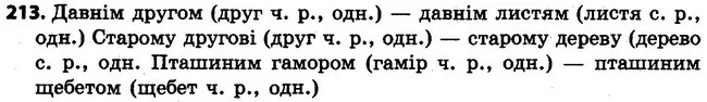 213 — ГДЗ Українська мова 4 клас Варзацька