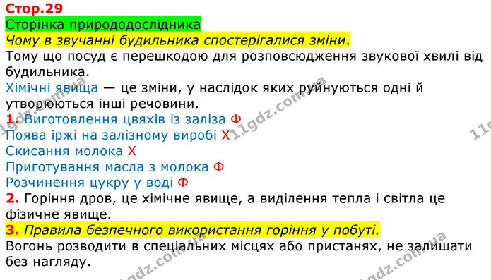 3. Правила безпечного використання горіння у побуті. — ГДЗ Робочий зошит Природознавство 5 клас Коршевнюк