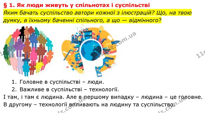 1. Чому кожна людина унікальна? Наведи приклади. — ГДЗ Досдіджуємо історію і суспільство 5 клас Пометун