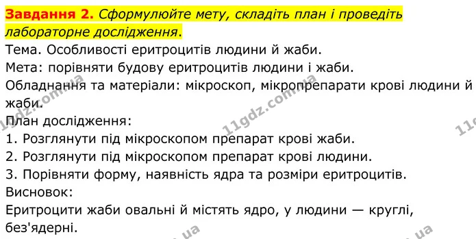 Стор. 49 — 2 — ГДЗ робочий зошит Біологія 8 клас Андерсон — ГДЗ робочий зошит Біологія 8 клас Андерсон