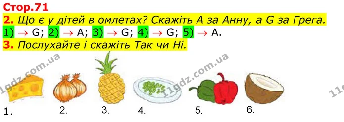 Стор. 71 — 2-3 — ГДЗ Англійська мова 3 клас Мітчелл — ГДЗ Англійська мова 3 клас Мітчелл