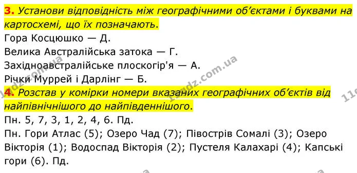 Др.3 (3-4) — ГДЗ робочий зошит Географія 7 клас Гільберг — ГДЗ робочий зошит Географія 7 клас Гільберг
