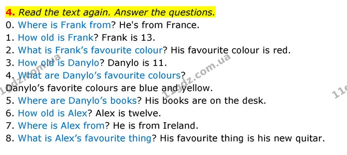 3. Read the three descriptions. Who is from the UK? — ГДЗ Робочий зошит Англійська мова 5 клас Коста (prepare 5)
