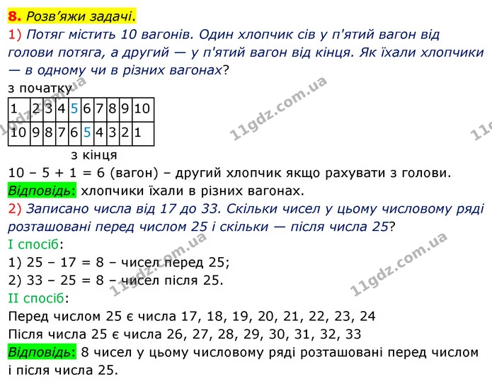 8. Розв’яжи задачі. — ГДЗ Математика 3 клас Скворцова 1-2 ч.