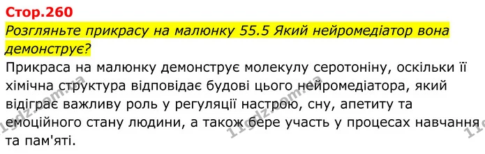 Стор. 260 — 0 — ГДЗ Біологія 8 клас Балан — ГДЗ Біологія 8 клас Балан