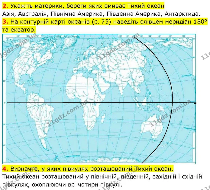 Пр.27 (2-4) — ГДЗ зошит для практичних Географія 7 клас Довгань — ГДЗ зошит для практичних Географія 7 клас Довгань