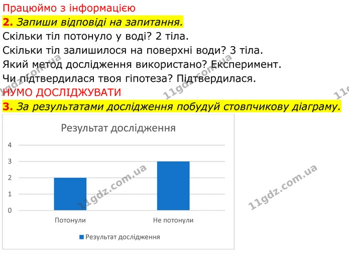 2. Виконай крок 3 і заповни таблицю. — ГДЗ робочий зошит Пізнаємо природу 5 клас Коршевнюк