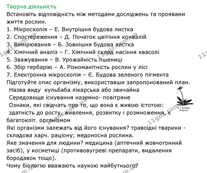 Стор. 8 — 2 — ГДЗ Робочий зошит Біологія 6 клас Соболь — ГДЗ Робочий зошит Біологія 6 клас Соболь