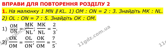1 — ГДЗ Геометрія 8 клас Істер