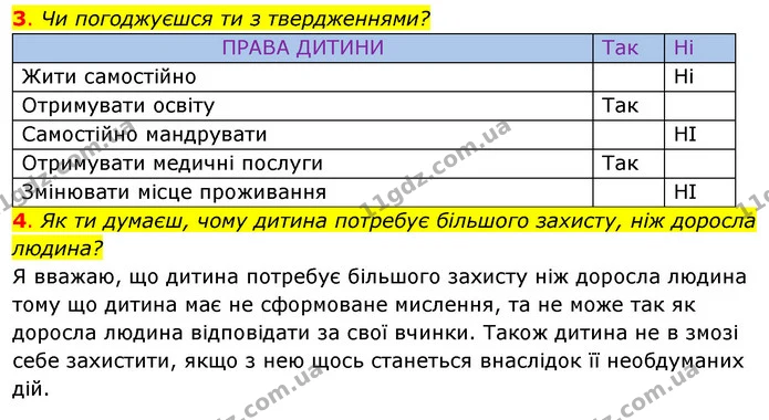 3. Чи погоджуєшся ти з твердженнями? — ГДЗ Робочий зошит Я досліджую світ 4 клас Гільберг