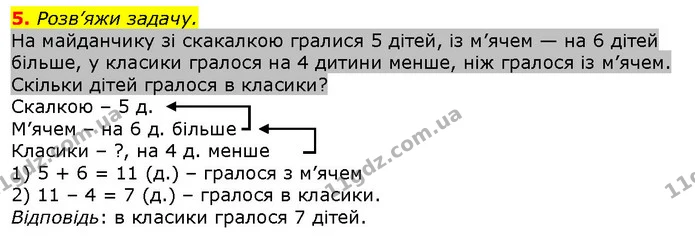 5. Розв’яжи задачу. — ГДЗ Математика 2 клас Скворцова