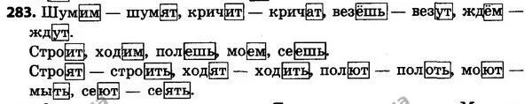 283 — ГДЗ Русский язык 4 класс Сильнова, Каневская 2015