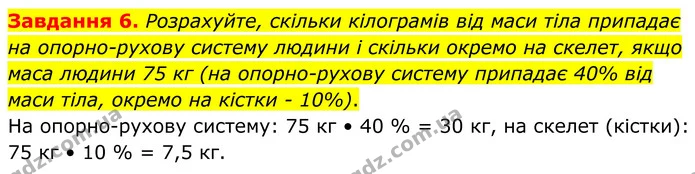 Стор. 42 — 6 — ГДЗ Робочий зошит біологія 8 клас Мирна — ГДЗ Робочий зошит біологія 8 клас Мирна