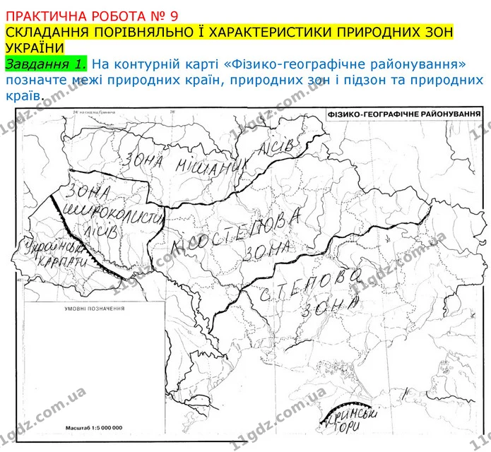 Пр.9 (1) — ГДЗ Зошит Географія 8 клас Топузов — ГДЗ Зошит Географія 8 клас Топузов