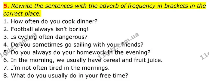 Test B (5) — ГДЗ тесты Англійська мова 6 клас Prepare