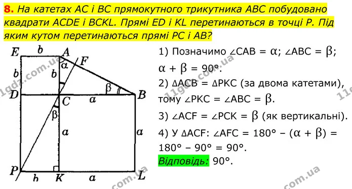 8 — ГДЗ Геометрія 8 клас Істер
