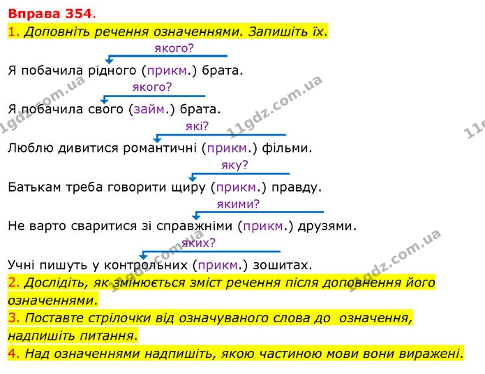1. Доповніть речення означеннями. Запишіть їх. — ГДЗ Українська мова 5 клас Літвінова