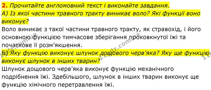 Стор. 93 — 3 — ГДЗ Біологія 8 клас Тагліна — ГДЗ Біологія 8 клас Тагліна