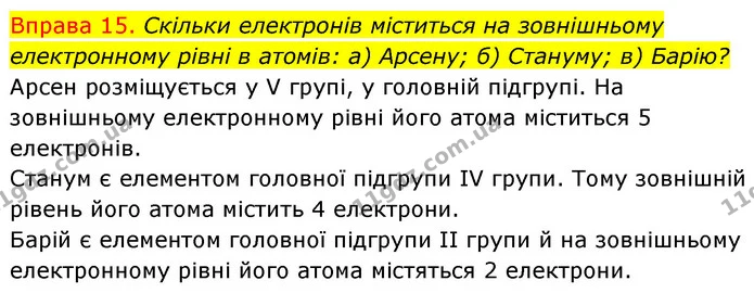 §13 Впр.15 — ГДЗ Хімія 8 клас Григорович 2021 — ГДЗ Хімія 8 клас Григорович 2021