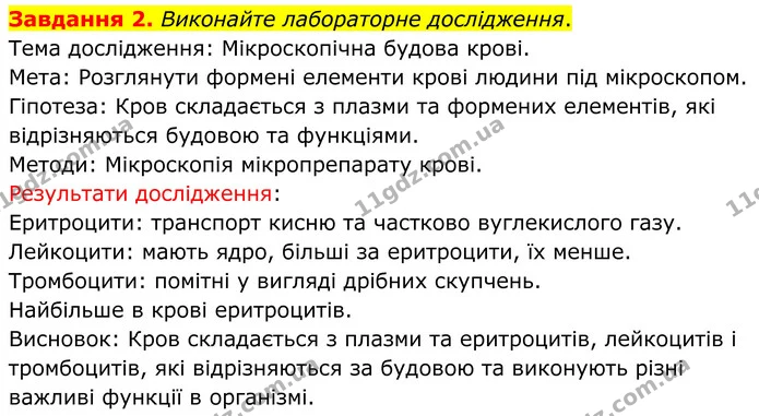 Стор. 70 — 2 — ГДЗ Робочий зошит біологія 8 клас Мирна — ГДЗ Робочий зошит біологія 8 клас Мирна