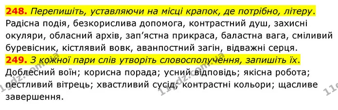 248. Перепишіть, уставляючи на місці крапок, де потрібно, літеру. — ГДЗ Українська мова 5 клас Глазова 2022