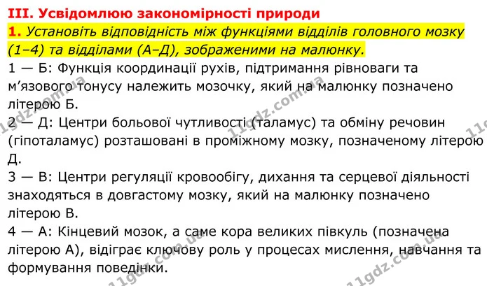 4. Позначте всі правильні твердження за їх номерами: — ГДЗ Біологія 8 клас Балан