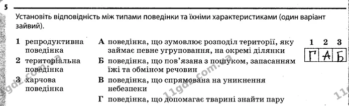 Стор. 56 — 5 — ГДЗ Робочий зошит Біологія 7 клас Задорожний — ГДЗ Робочий зошит Біологія 7 клас Задорожний