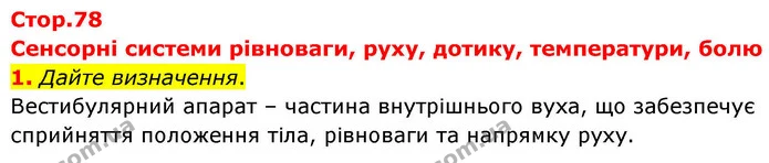 1. Дайте визначення. — ГДЗ Робочий зошит Біологія 8 клас Кулініч