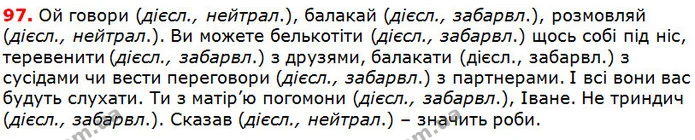 97 — ГДЗ Українська мова 5 клас Глазова 2018 — ГДЗ Українська мова 5 клас Глазова 2018