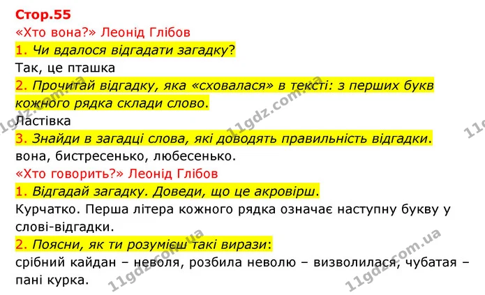 1. Чи вдалося відгадати загадку? — ГДЗ Українська мова 4 клас Ємець